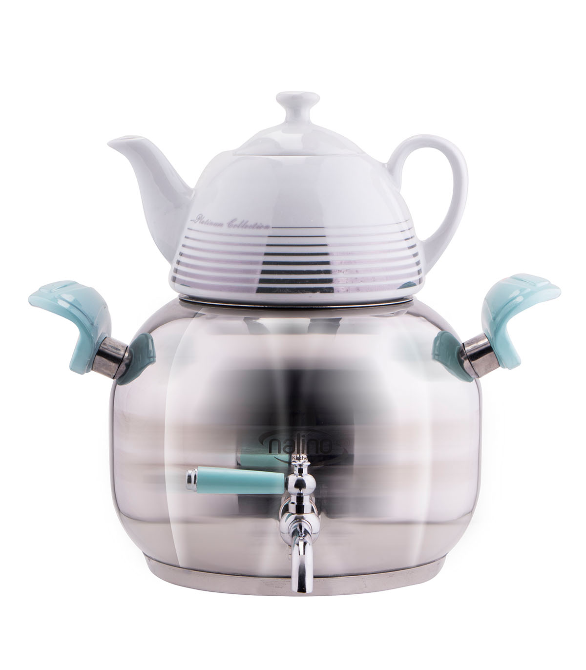 سرویس کتری استیل و قوری مدل ATRIN