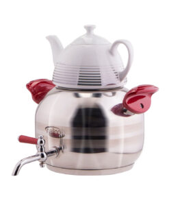 سرویس کتری استیل و قوری مدل ATRIN