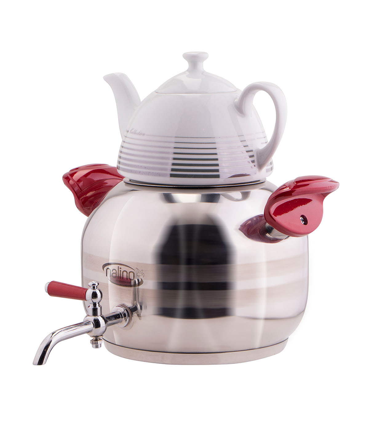 سرویس کتری استیل و قوری مدل ATRIN