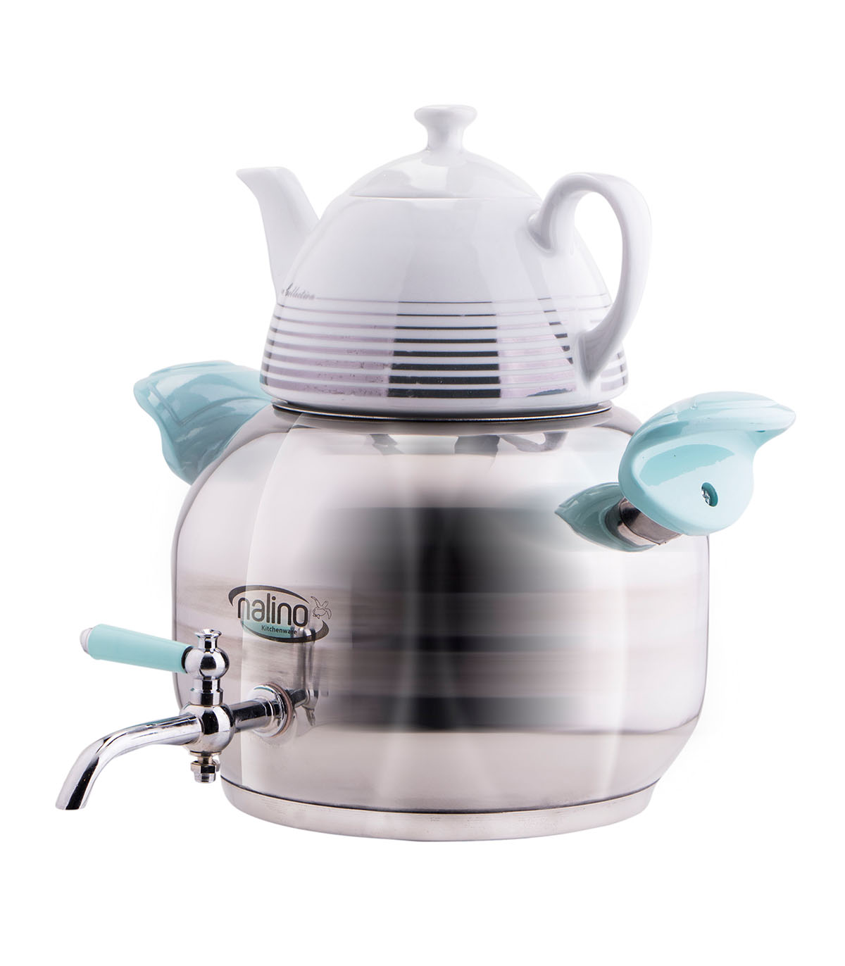 سرویس کتری استیل و قوری مدل ATRIN