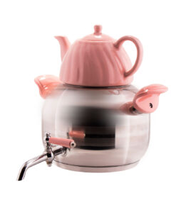 سرویس کتری استیل و قوری مدل ATRIN