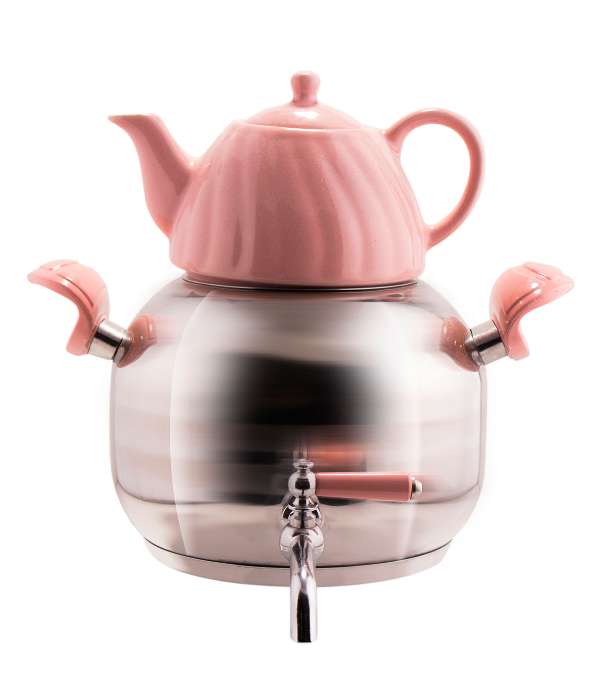 سرویس کتری استیل و قوری مدل ATRIN