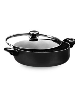 قابلمه کوتاه گرانیتی زرساب طرح گرانیتا سایز 24 مدل 424