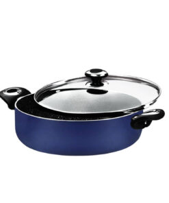 ماهیتابه گرانیتی دو دسته سایز 28 زرساب مدل گرانیتا