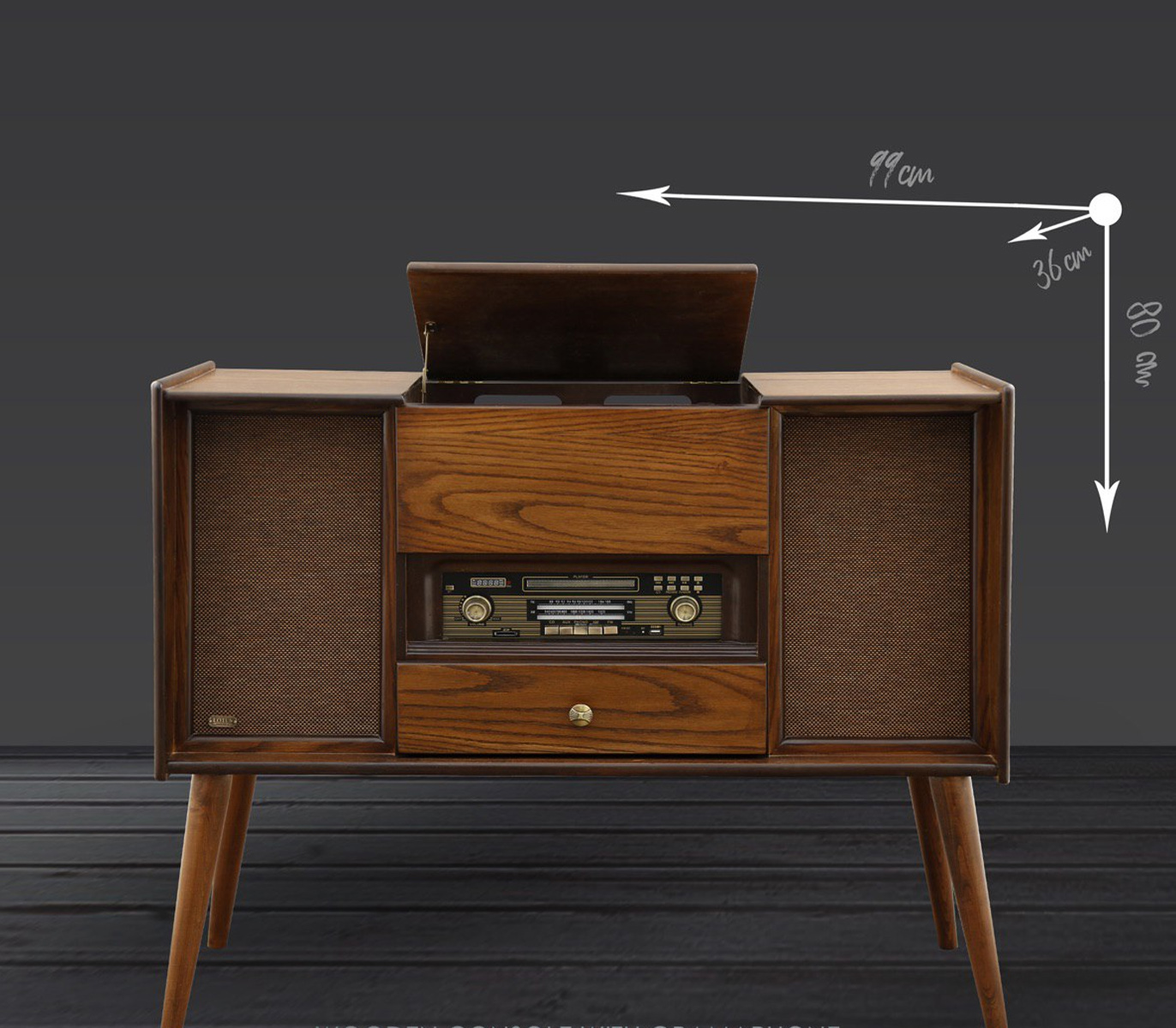 گرامافون لوکس لوتوس مدل JASON کد GR-9799