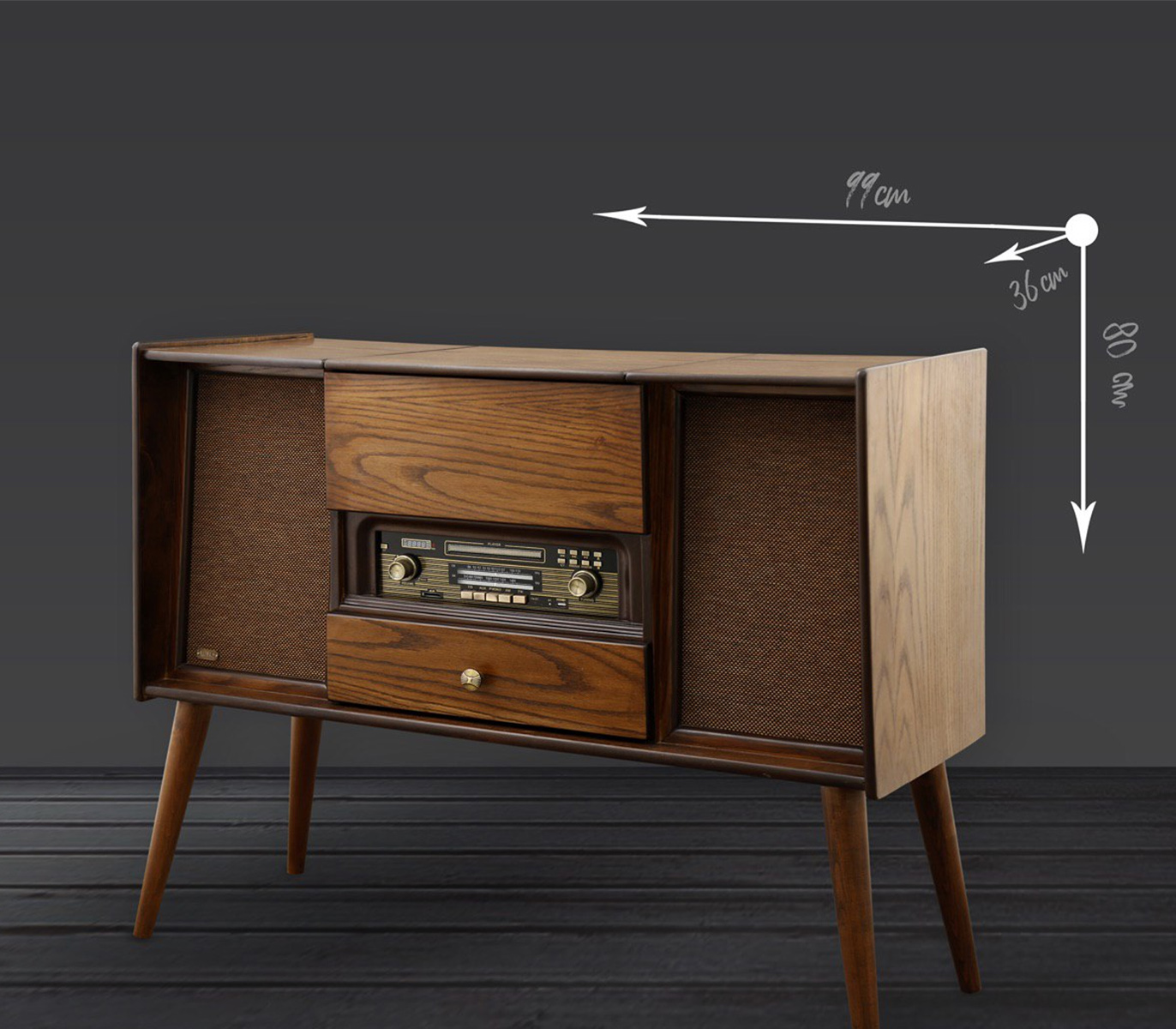 گرامافون لوکس لوتوس مدل JASON کد GR-9799