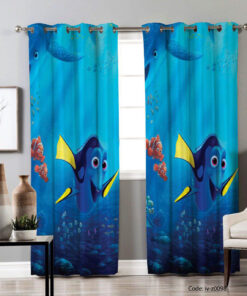 پرده پانچی اتاق کودک مدل Dory