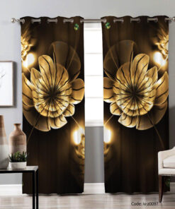 پرده پانچی مدل نور