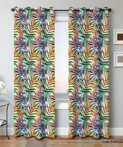 پرده پانچی زیبا مدل هاوایی 2