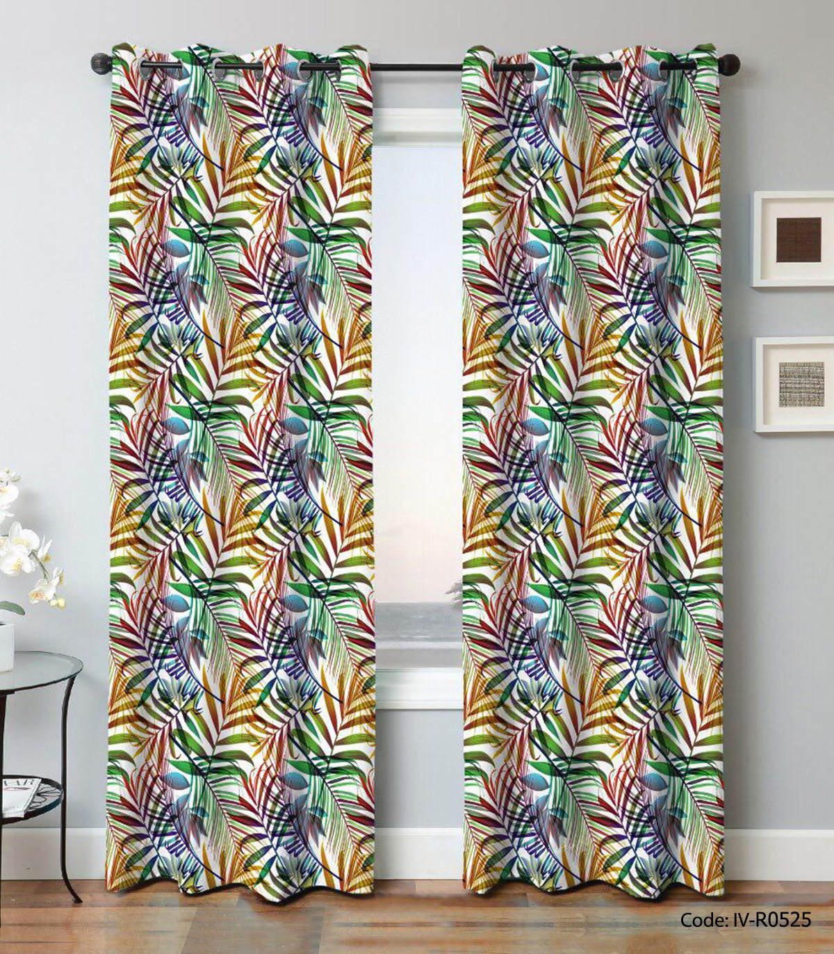 پرده پانچی زیبا مدل هاوایی 2