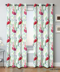 پرده پانچی مدرن مدل مرغابی