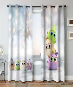 پرده اتاق کودک پانچی مدل پشمک