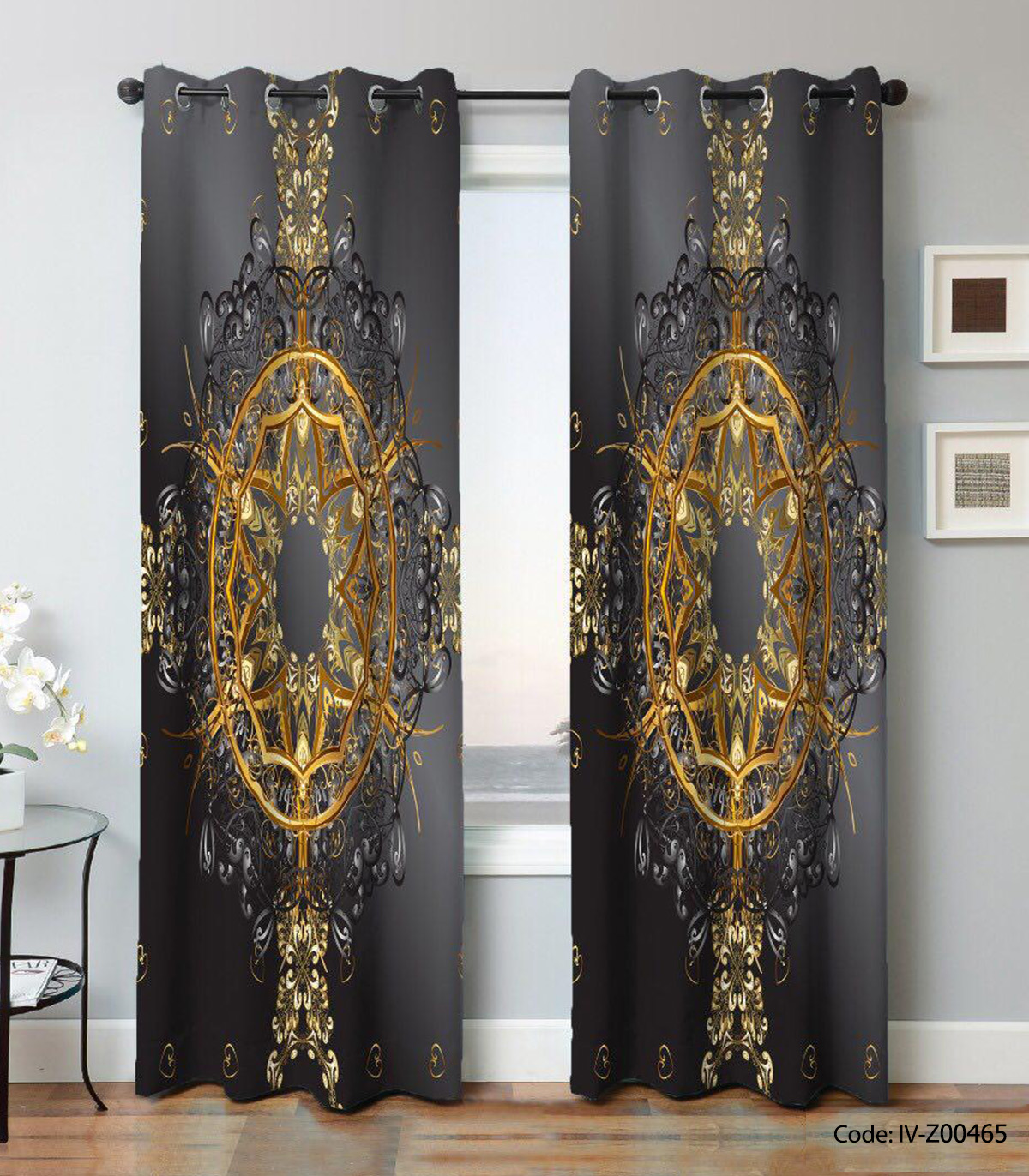 پرده پانچی کلاسیک مدل سلطنتی