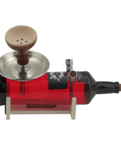 قلیان بوم طرح بطری قرمز