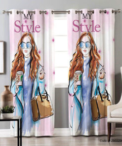 پرده پانچی نوجوان دخترانه مدل MY STYLE