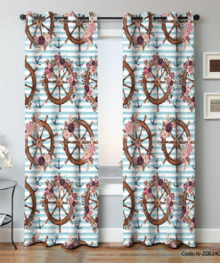 پرده پانچی فانتزی طرح سکان