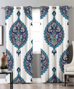 پرده پانچی اتاق پذیرایی مدل ترشیز