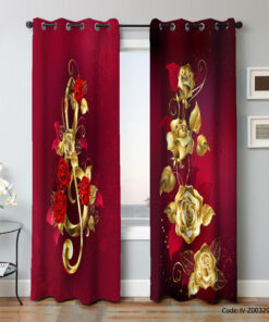 پرده پانچی پذیرایی طرح نت موسیقی