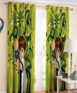 پرده پانچی پسرانه طرح بن تن 2