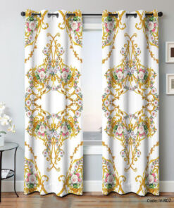 پرده پانچ اتاق پذیرایی مدل مرو