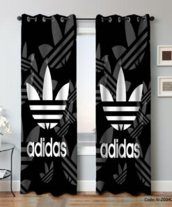 پرده پانچی اتاق خواب اسپرت مدل ADIDAS