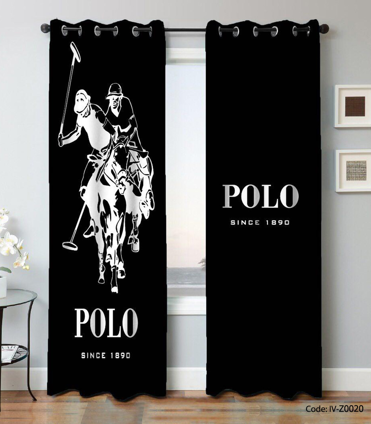 پرده پانچی اسپرت اتاق خواب مدل POLO