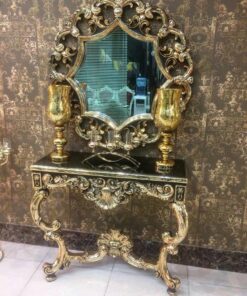 آینه 8 ضلعی بزرگ دیوار کوب