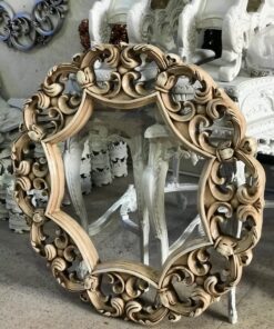 آینه 8 ضلعی بزرگ دیوار کوب