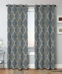 پرده پانچی اتاق پذیرایی مدل نیشابور