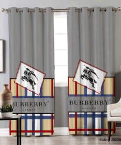 پرده پانچ دو تکه اسپرت مدل BURBERRY