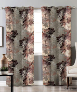 پرده پانچ سالن پذیرایی مدل شادن