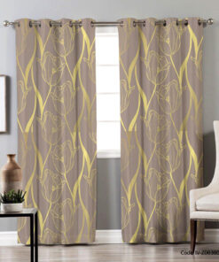 پرده پانچ اتاق پذیرایی دو تکه مدل ناهید