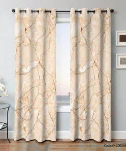 پرده پانچ سالن پذیرایی مدل کوه