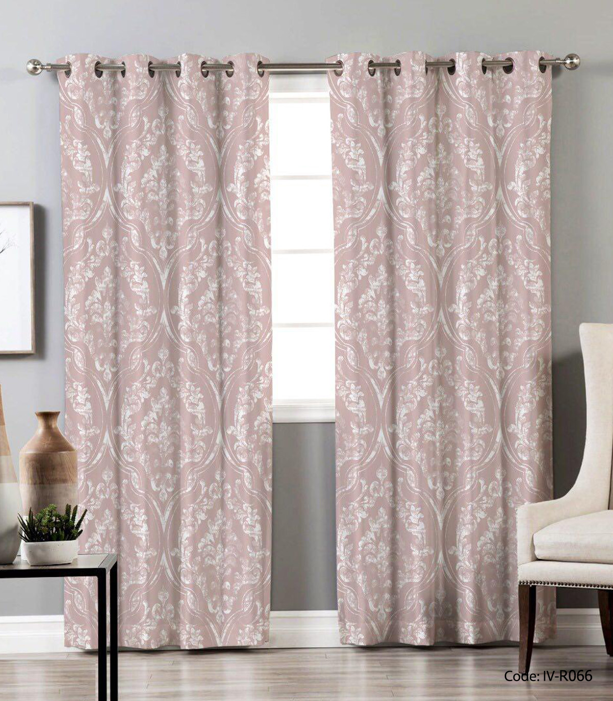 پرده پانچی اتاق پذیرایی مدل سلطانی