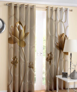 پرده پانچی سالن پذیرایی مدل بانو