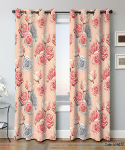 پرده پانچ اتاق پذیرایی مدل سارا