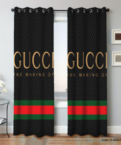 پرده پانچی اتاق  اسپرت مدل GUCCI