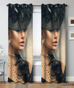 پرده پانچ مناسب ارایشگاه مدل سرسی