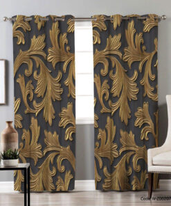 پرده پانچی اتاق پذیرایی مدل عقیق