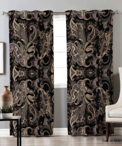 پرده پانچی سالن پذیرایی مدل نوبندگان