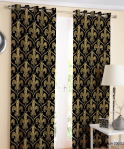 پرده پانچ 2 تکه اتاق پذیرایی مدل لار