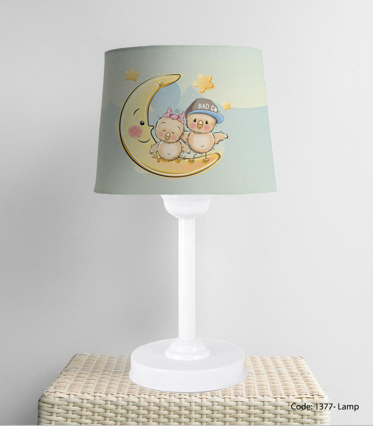 آباژور اتاق کودک دخترانه و پسرانه مدل BAD CHICKEN