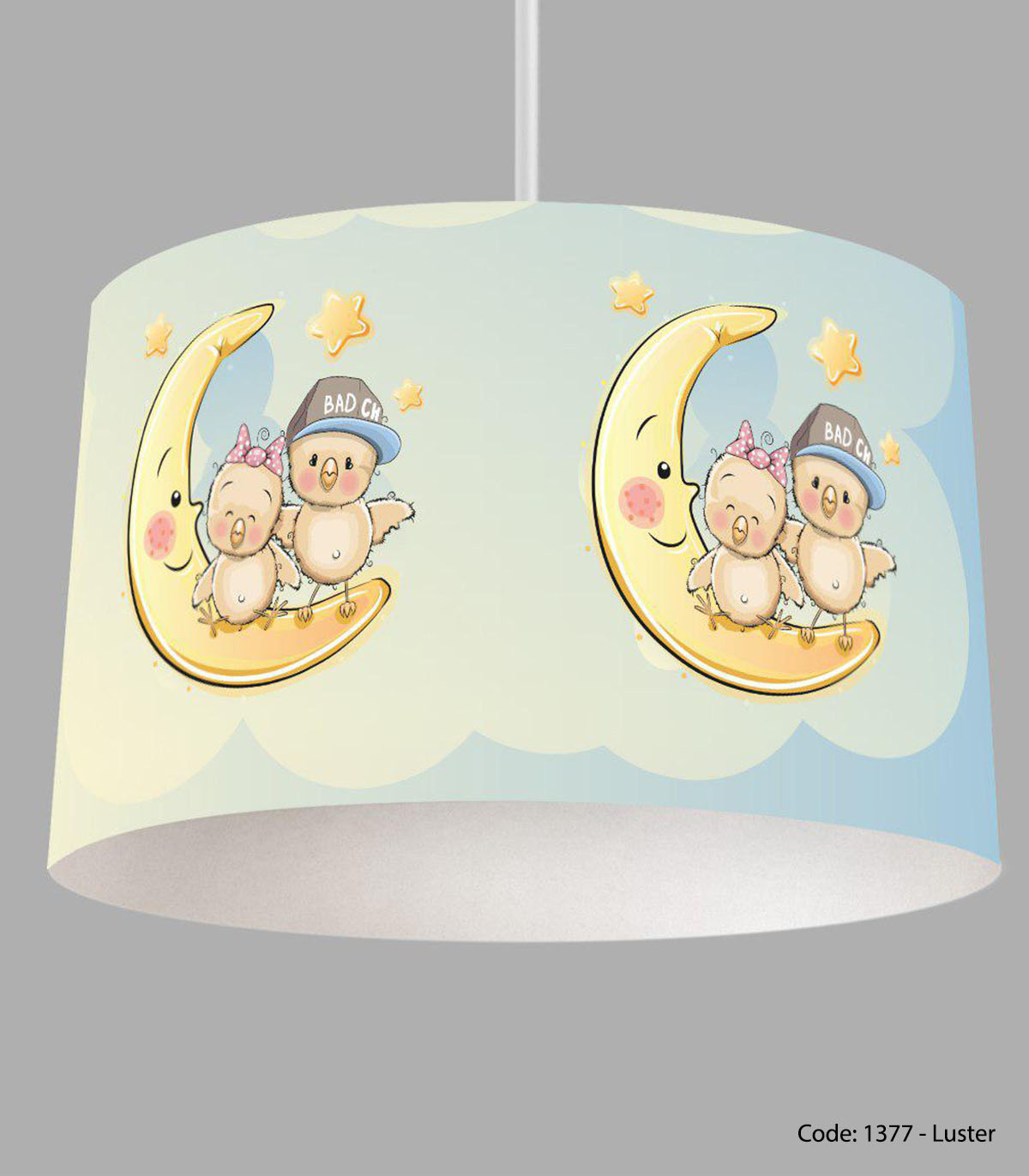 لوستر سقفی اتاق کودک دخترانه و پسرانه مدل BAD CHICKEN
