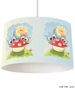 لوستر سقفی اتاق کودک مدل MUSHROOM