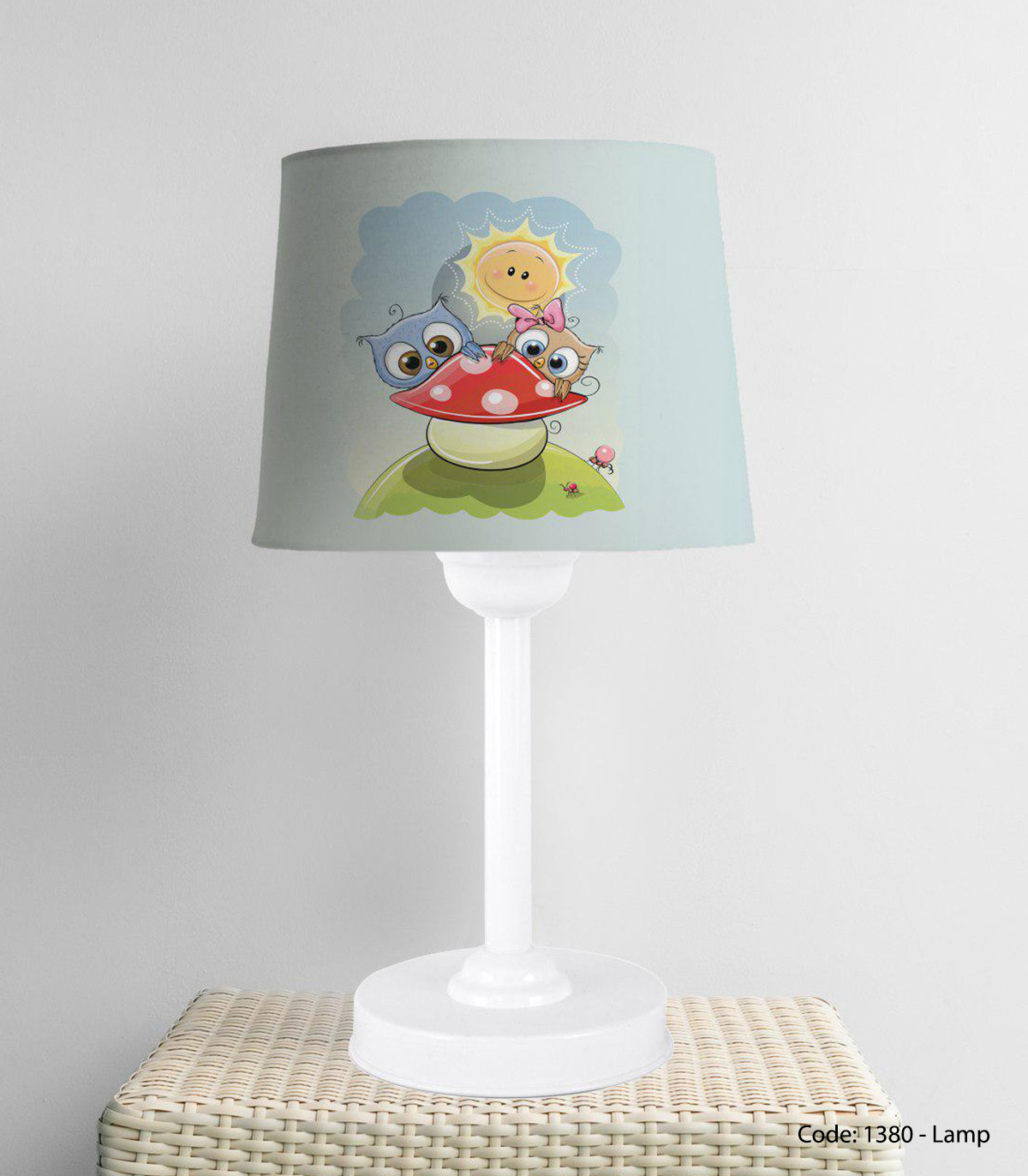 آباژور اتاق کودک مدل MUSHROOM