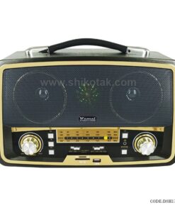 رادیو طرح قدیمی مشکی مدل شوپر
