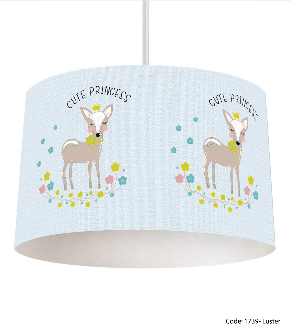 لوستر اتاق کودک مدل CUTE PRINCESS