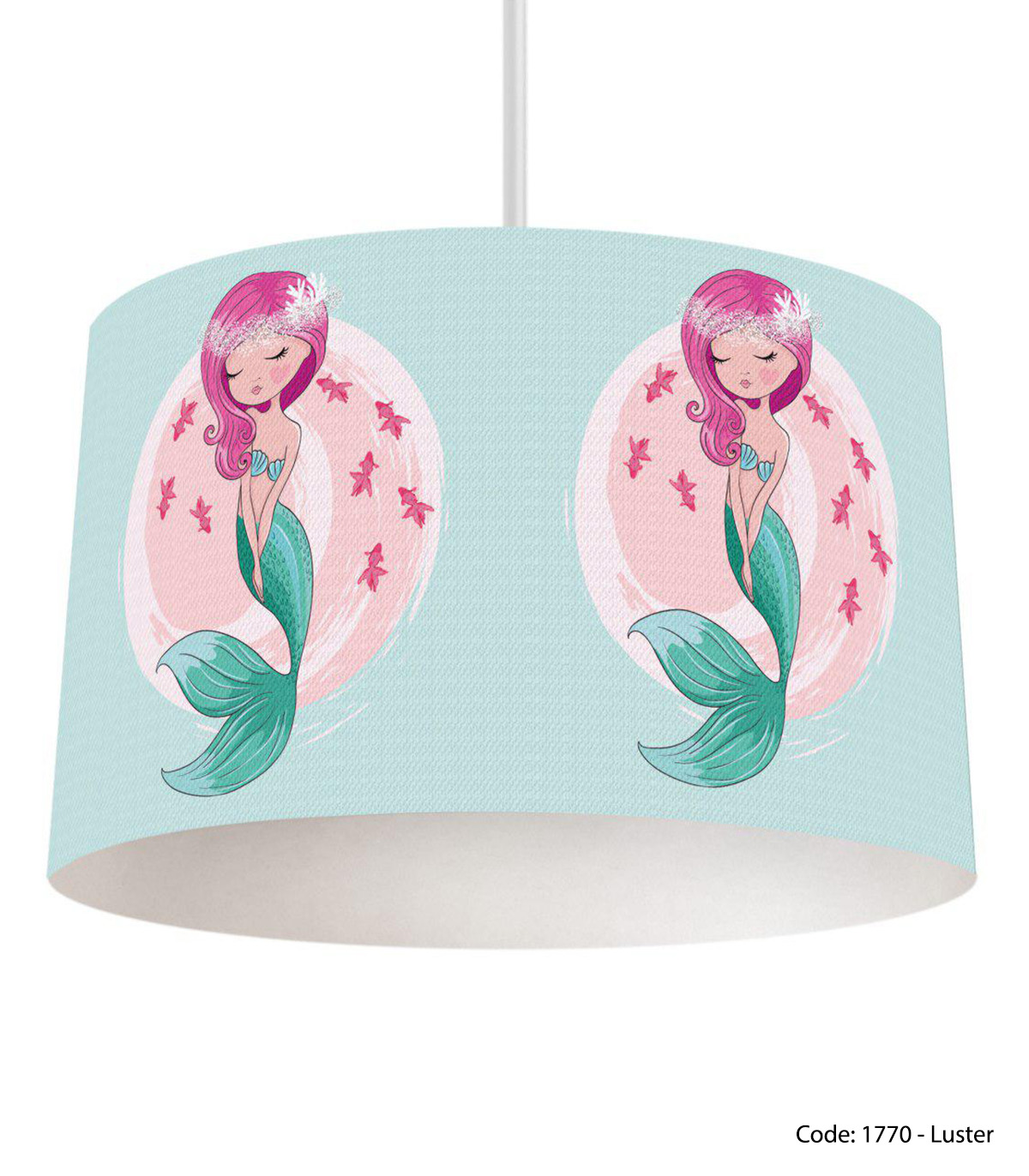 لوستر اتاق کودکانه مدل پری دریایی