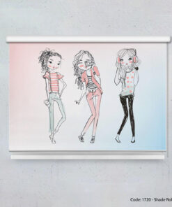 پرده شید رول دخترانه نوجوان مدل GIRLS