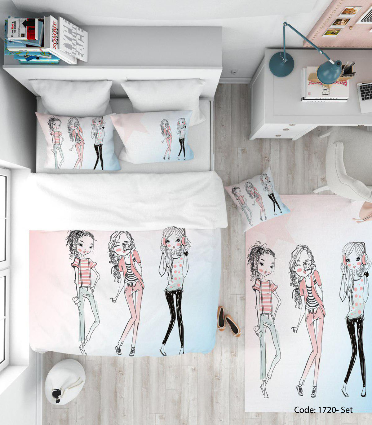 روتختی دخترانه نوجوان مدل GIRLS